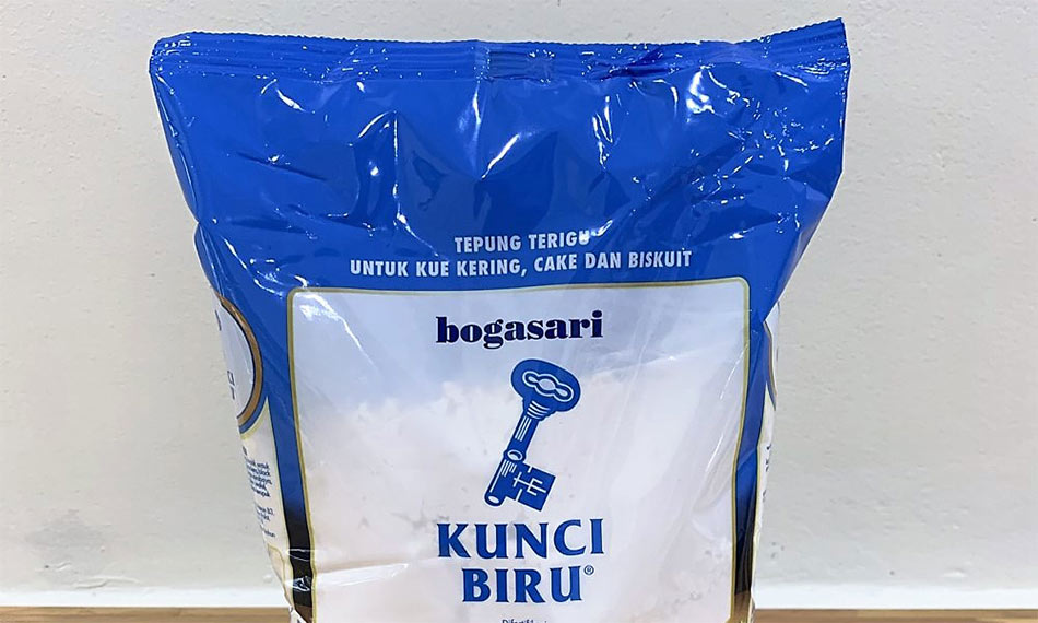 Perbedaan Tepung Kunci biru dan Segitiga biru